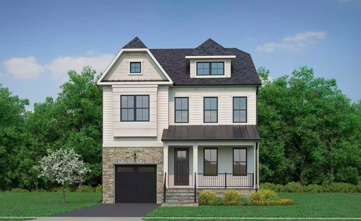 The Residences at Capital Crescent concept rendering